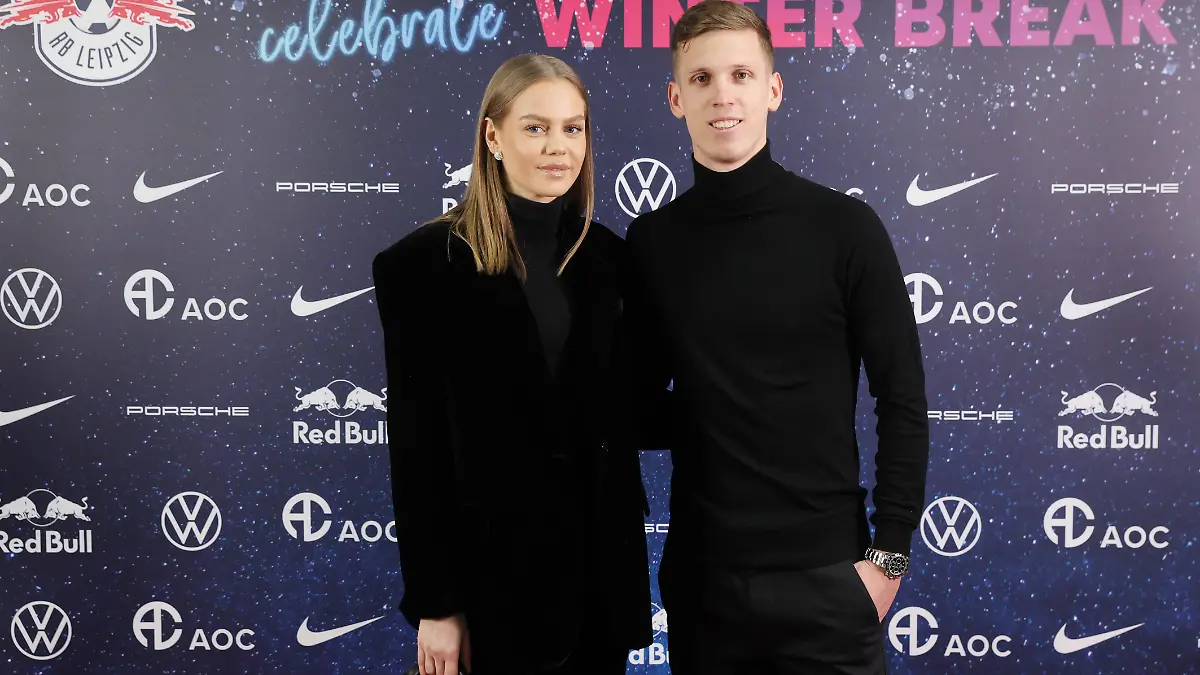 Dani Olmo und seine Freundin Laura Abla Schmitt