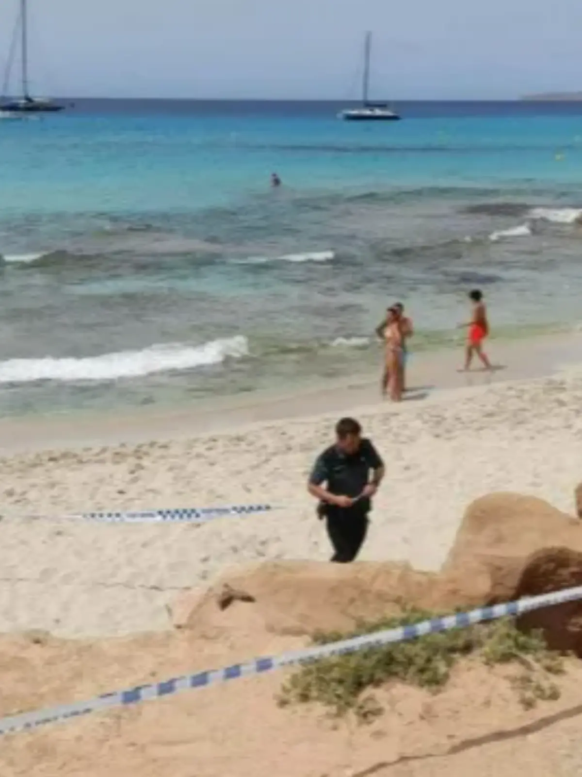 Ein Strand auf Formentera. 