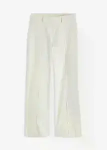 Leinenhose mit Schlitz