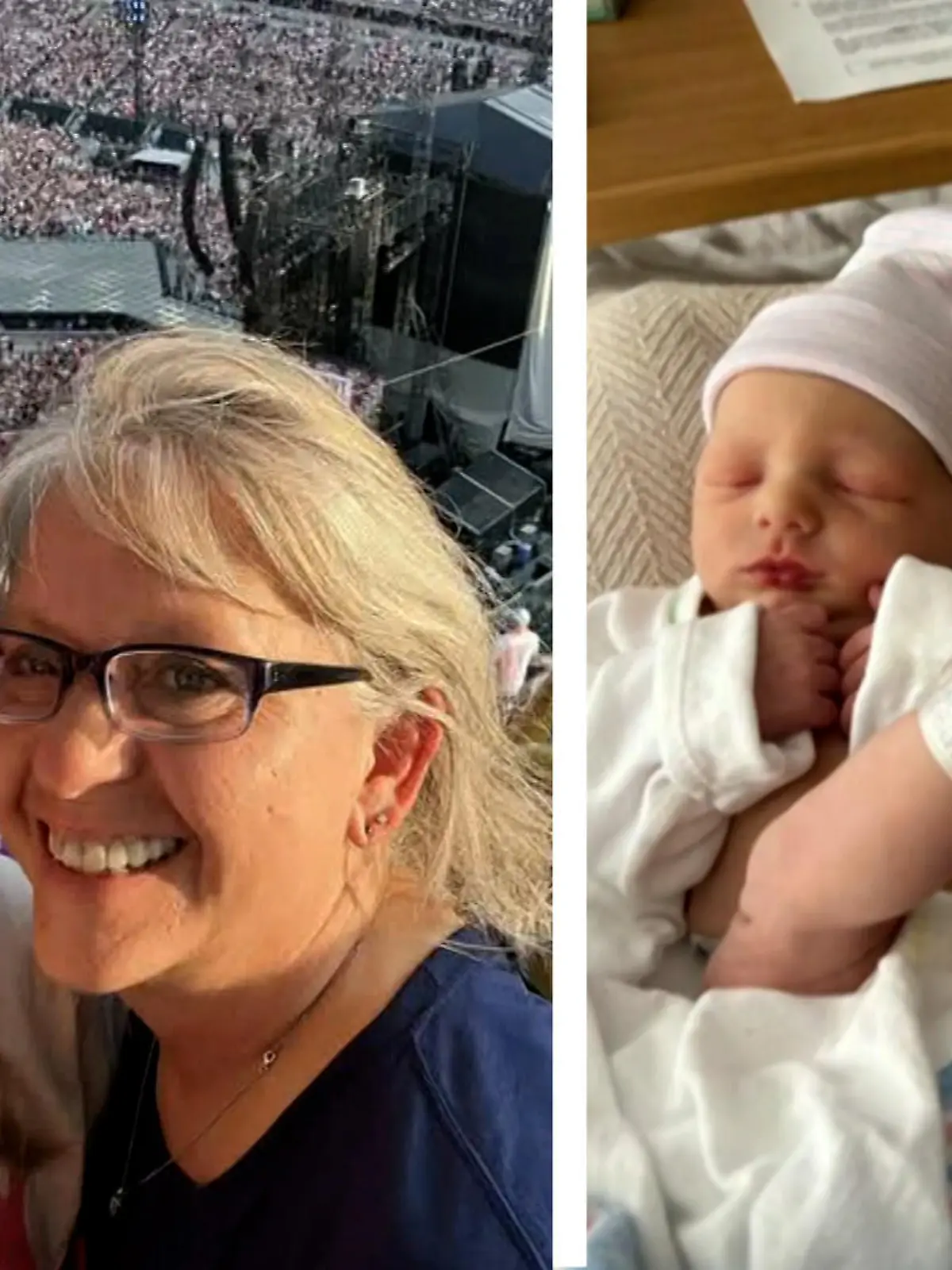 Tori Hedges ist hochschwanger, als sie das Konzert von Taylor Swift in Ohio besuchte, doch dann platz plötzlich ihre Fruchtblase. Doch dank der Helfer kommt es noch zu einem Happy End.