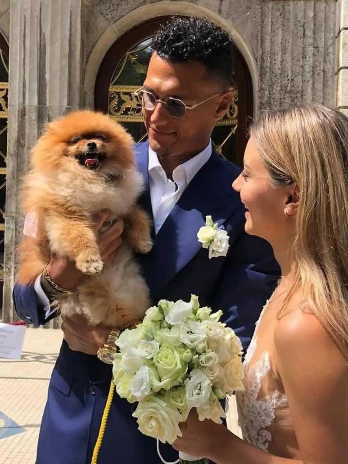 Davie Selke und seine Frau Evelyn trauern um ihren Hund