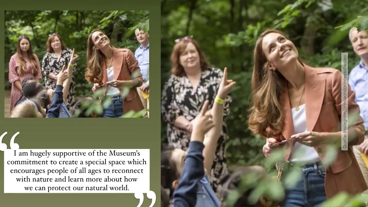 Die Natur gibt Prinzessin Kate gerade jetzt Kraft Ein „besonderer Ort”