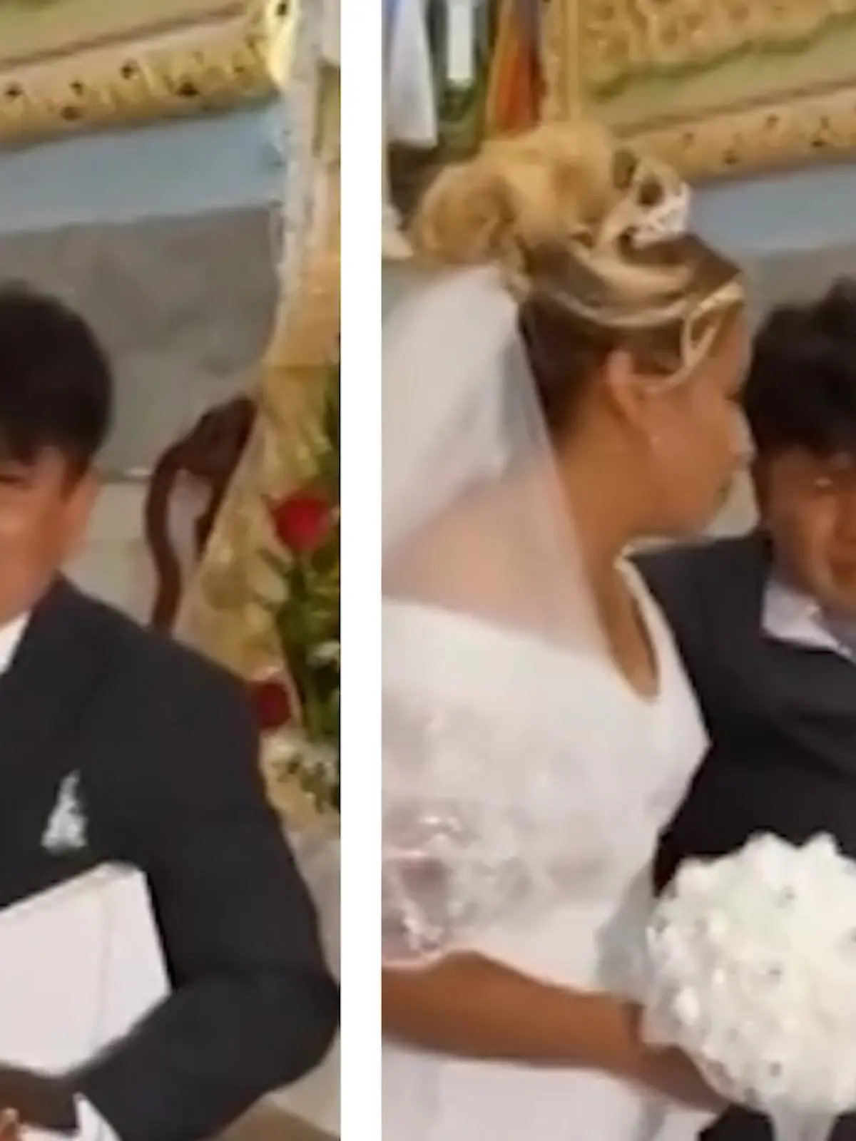 Ein Bräutigam erscheint völlig betrunken zu seiner Hochzeit.