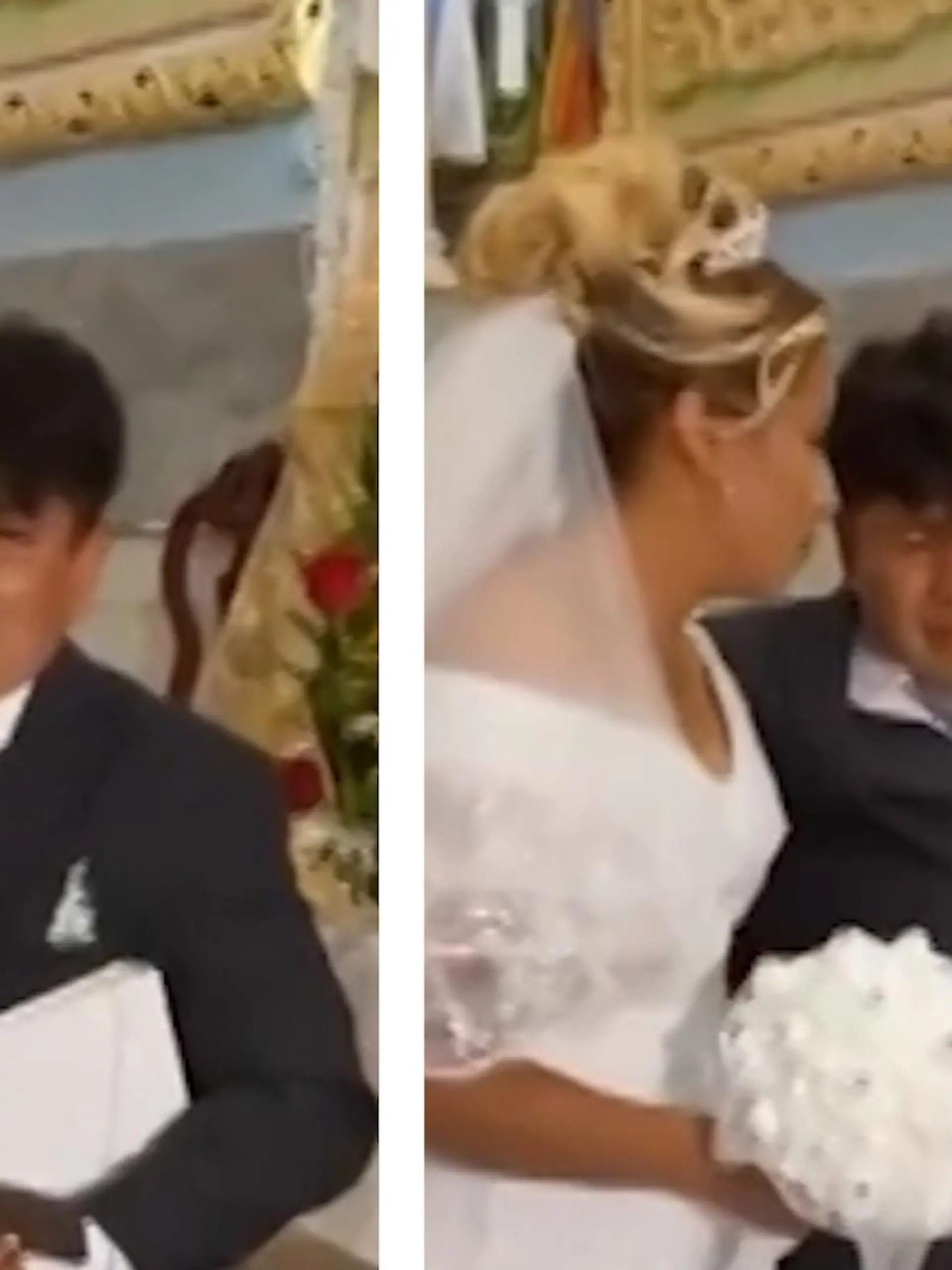 Ein Bräutigam erscheint völlig betrunken zu seiner Hochzeit.