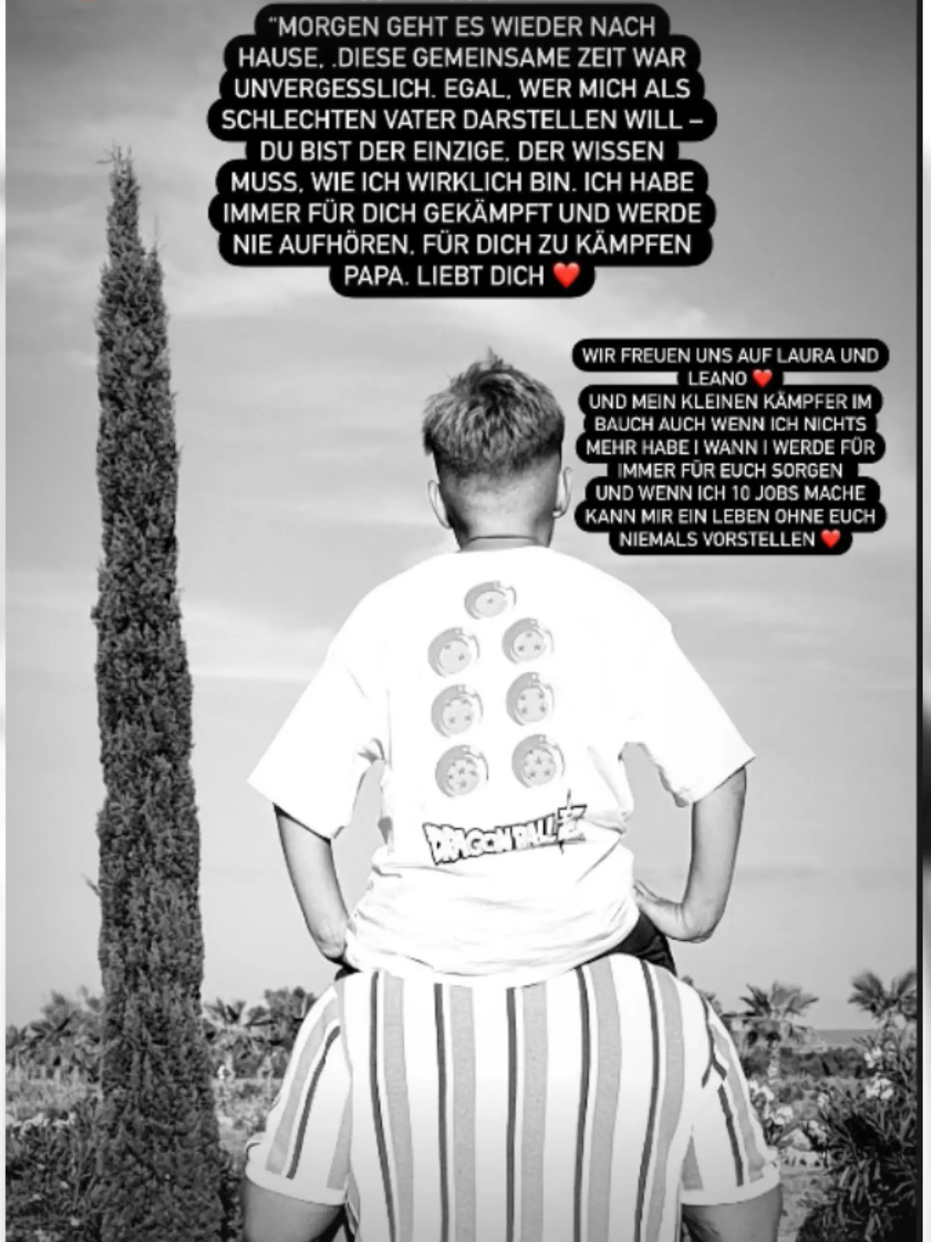 Bild zu: "Pietro Lombardi - emotionale Worte an Sohn Alessio!"