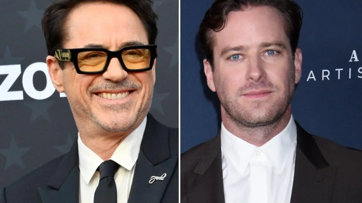 Kannibalismus-Phantasien: So half Robert Downey Jr. Armie Hammer