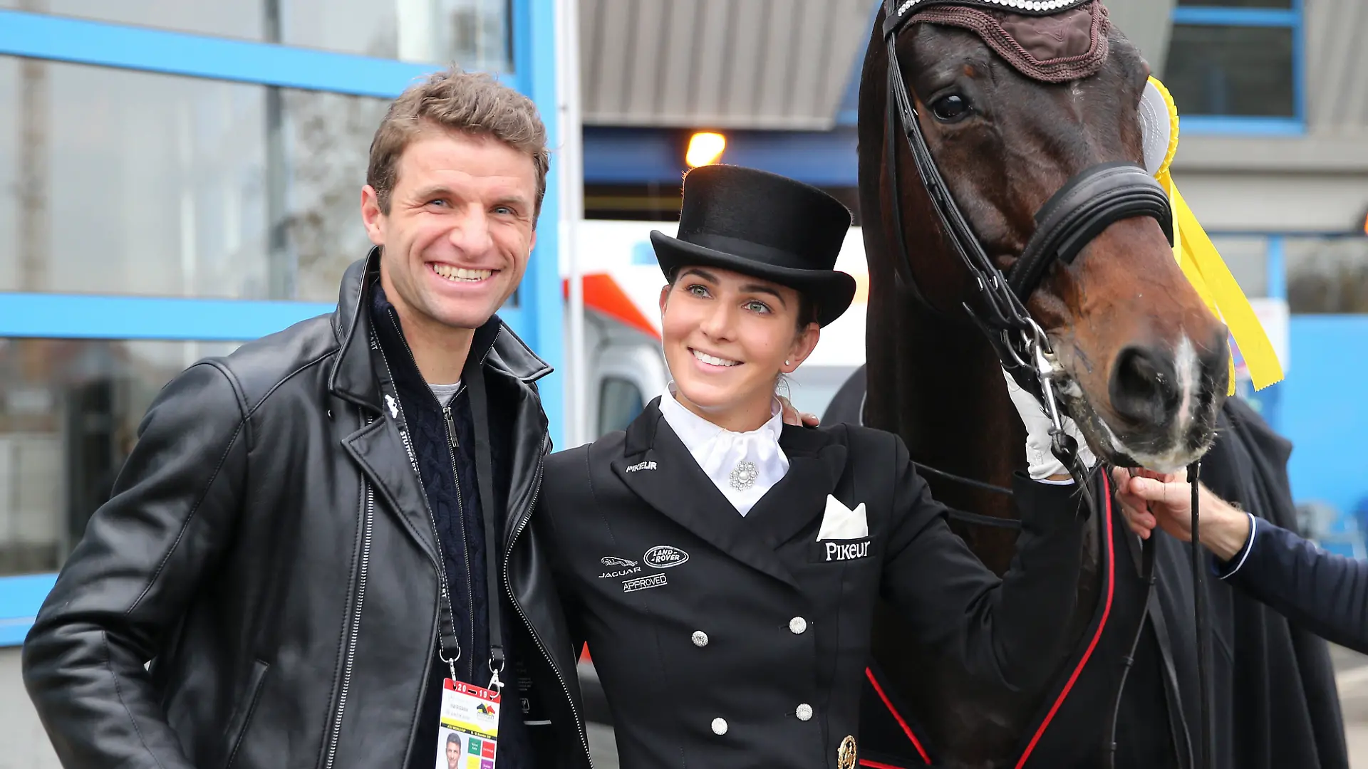 Reiten German Masters 2019 Deutschland, Stuttgart, 16.11.2019, Reiten, German Masters 2019 in Stuttgart: Lisa Müller auf