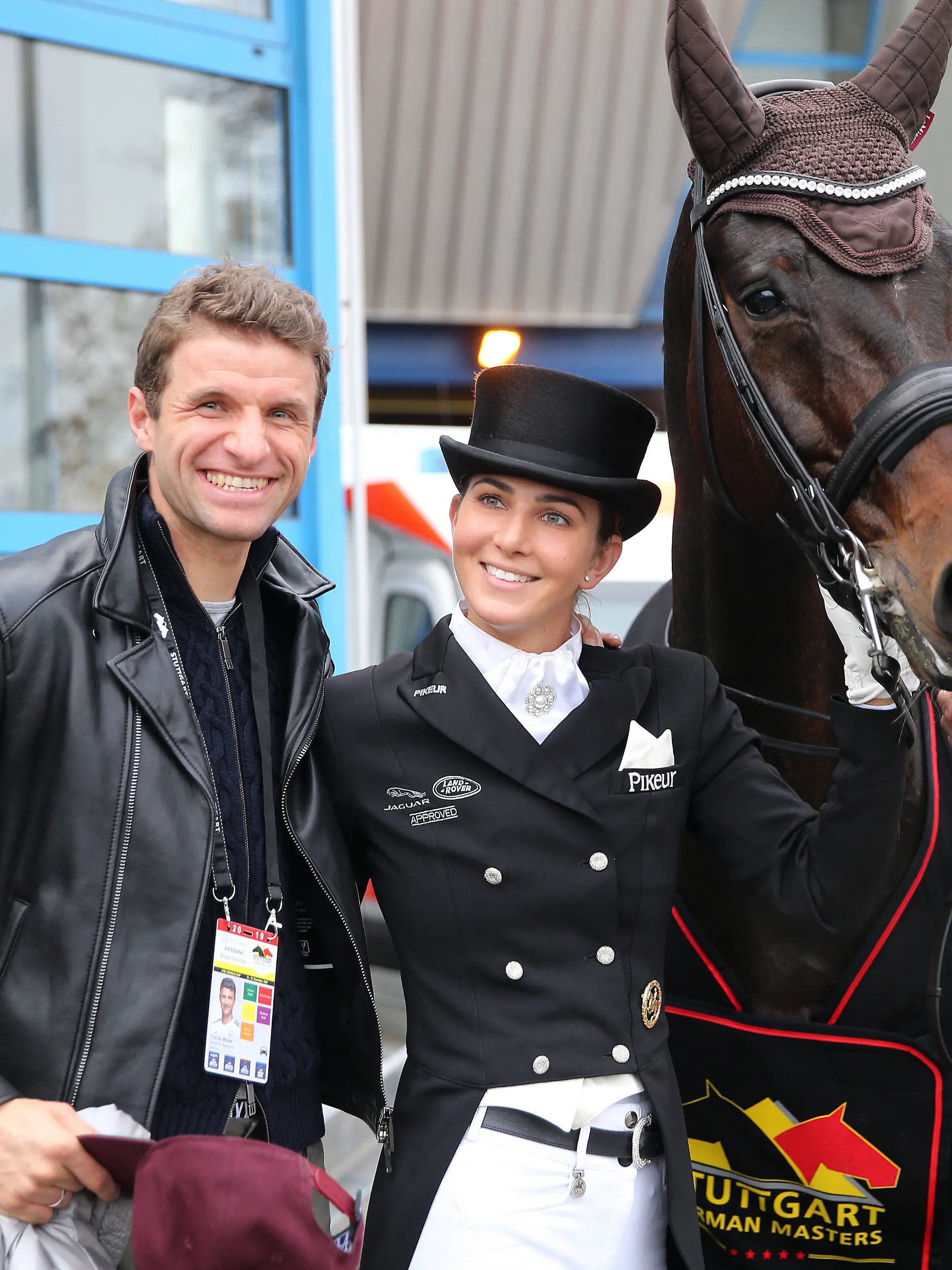 Reiten German Masters 2019 Deutschland, Stuttgart, 16.11.2019, Reiten, German Masters 2019 in Stuttgart: Lisa Müller auf