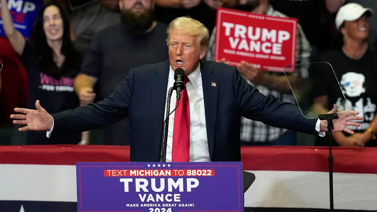 Eine Woche nach dem Attentat auf ihn hat der republikanische Präsidentschaftskandidat Donald Trump seine erste klassische Wahlkampfkundgebung gegeben.