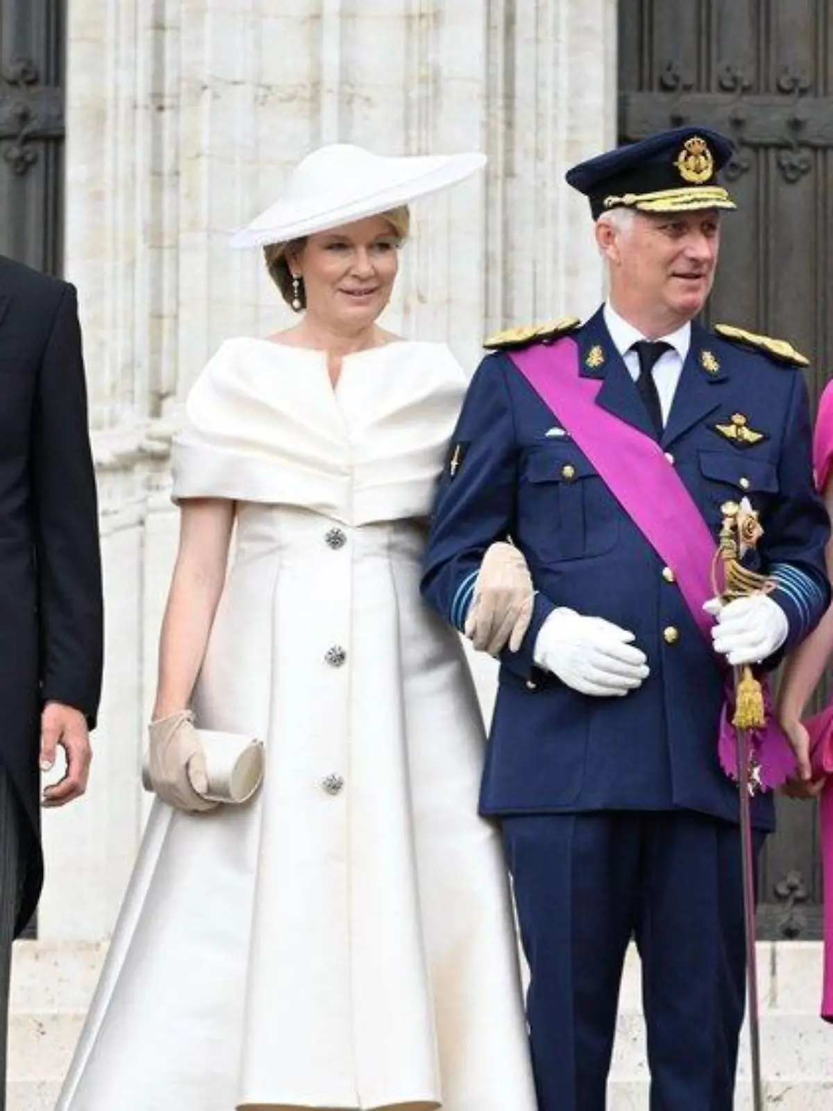 Royaler Auftritt: Elisabeth von Belgien glänzt in Pink