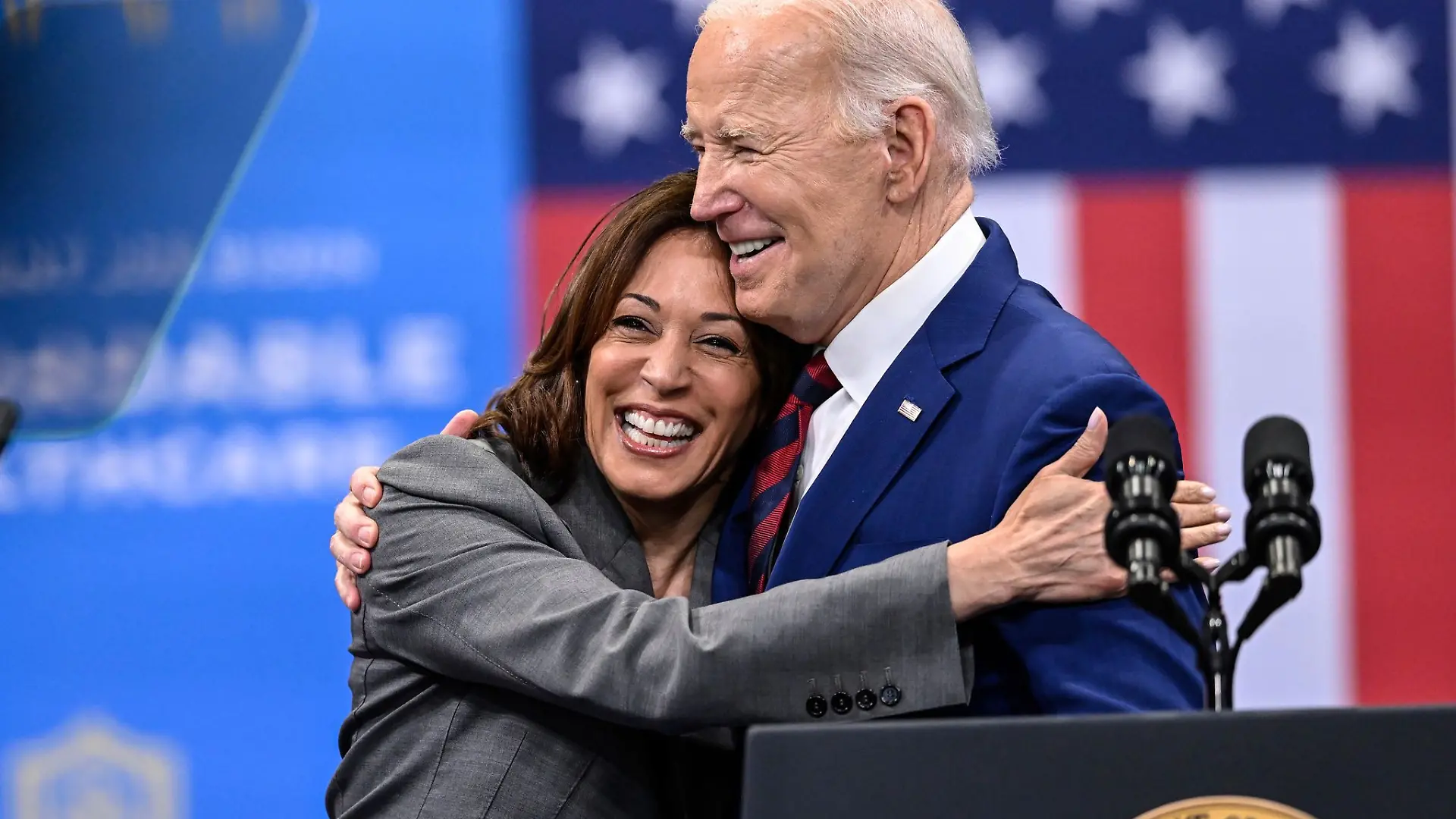 Biden schlägt seine Vize Harris als Ersatzkandidatin für die Demokraten vor. (Archivbild)