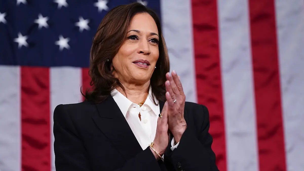 Biden hat Harris als Ersatzkandidatin vorgeschlagen - und sie kann sich vorstellen, es zu werden. (Archivbild)