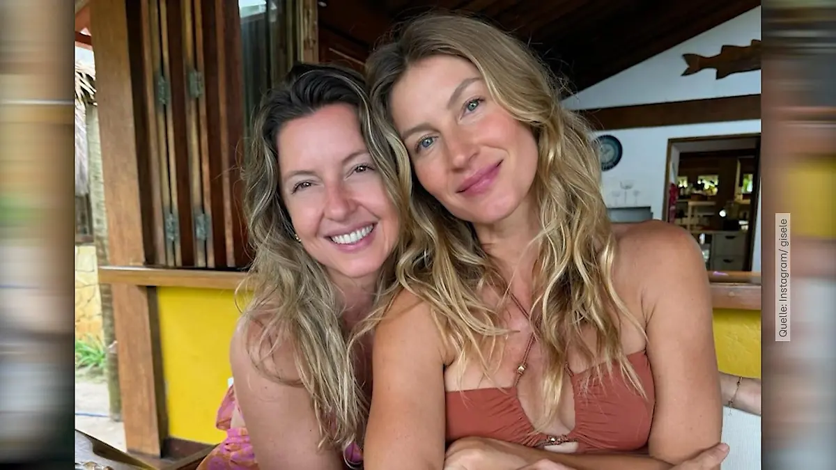 Gisele Bündchen zeigt uns ihre Zwillingsschwester Patricia Doppelter Hingucker