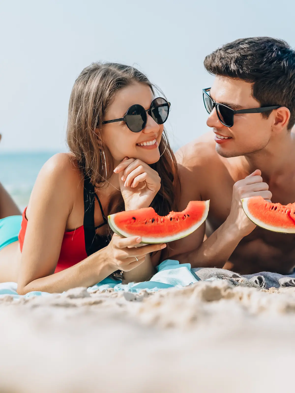 Laut Ernährungsexpertin Nora Rieder sind zum Beispiel Wassermelonen als Strand-Snack optimal.