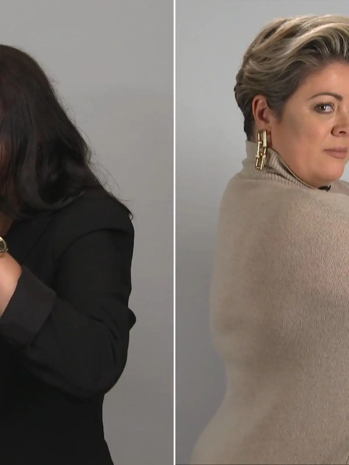 Bild zu: "Elaine sucht die ersten Kleider raus"