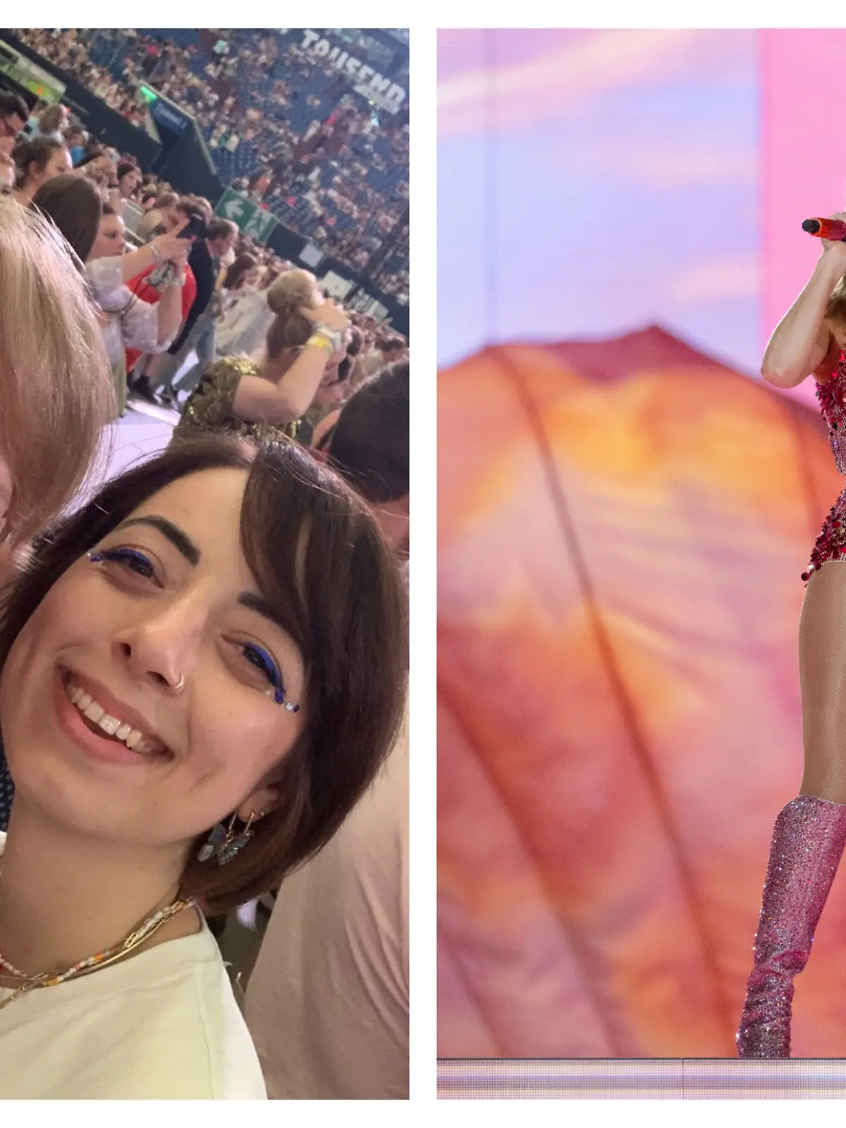 Collage Jessi und Tylor Swift