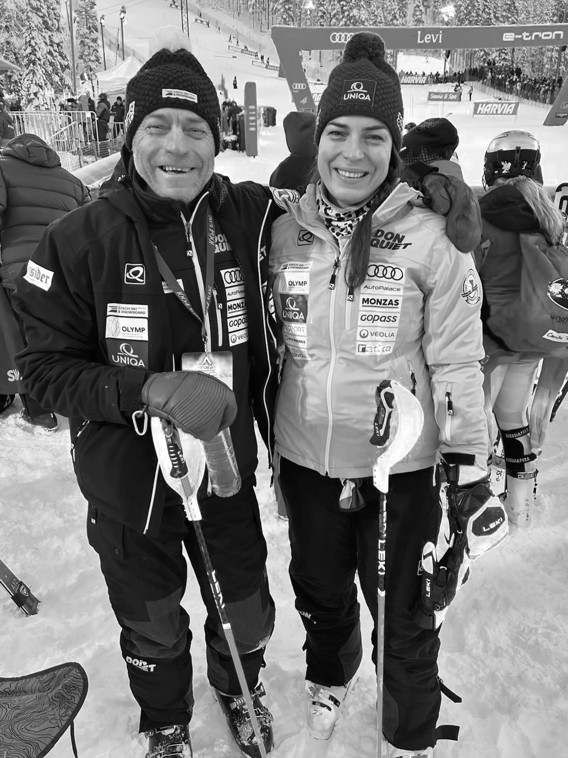 Ski-Star Martina Dubovska trauert um ihren Vater.