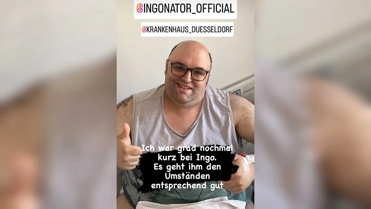 Ingo Peters kann nach seiner Magen-OP schon wieder lächeln