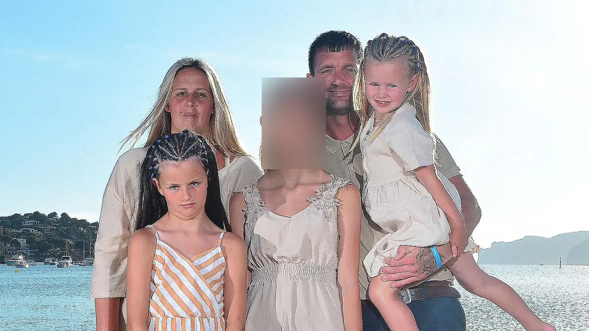 Poppie und ihre Familie im gemeinsamen Urlaub.