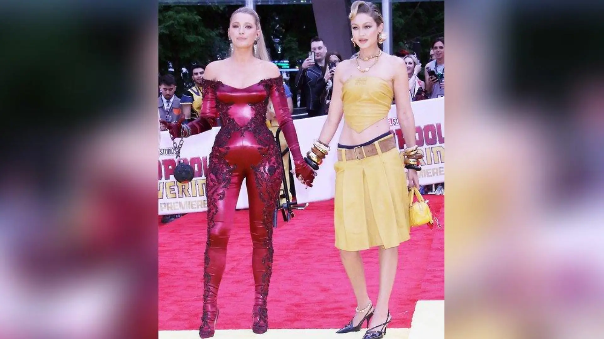 Blake Lively und Gigi Hadid präsentieren "Deadpool & Wolverine"-Looks