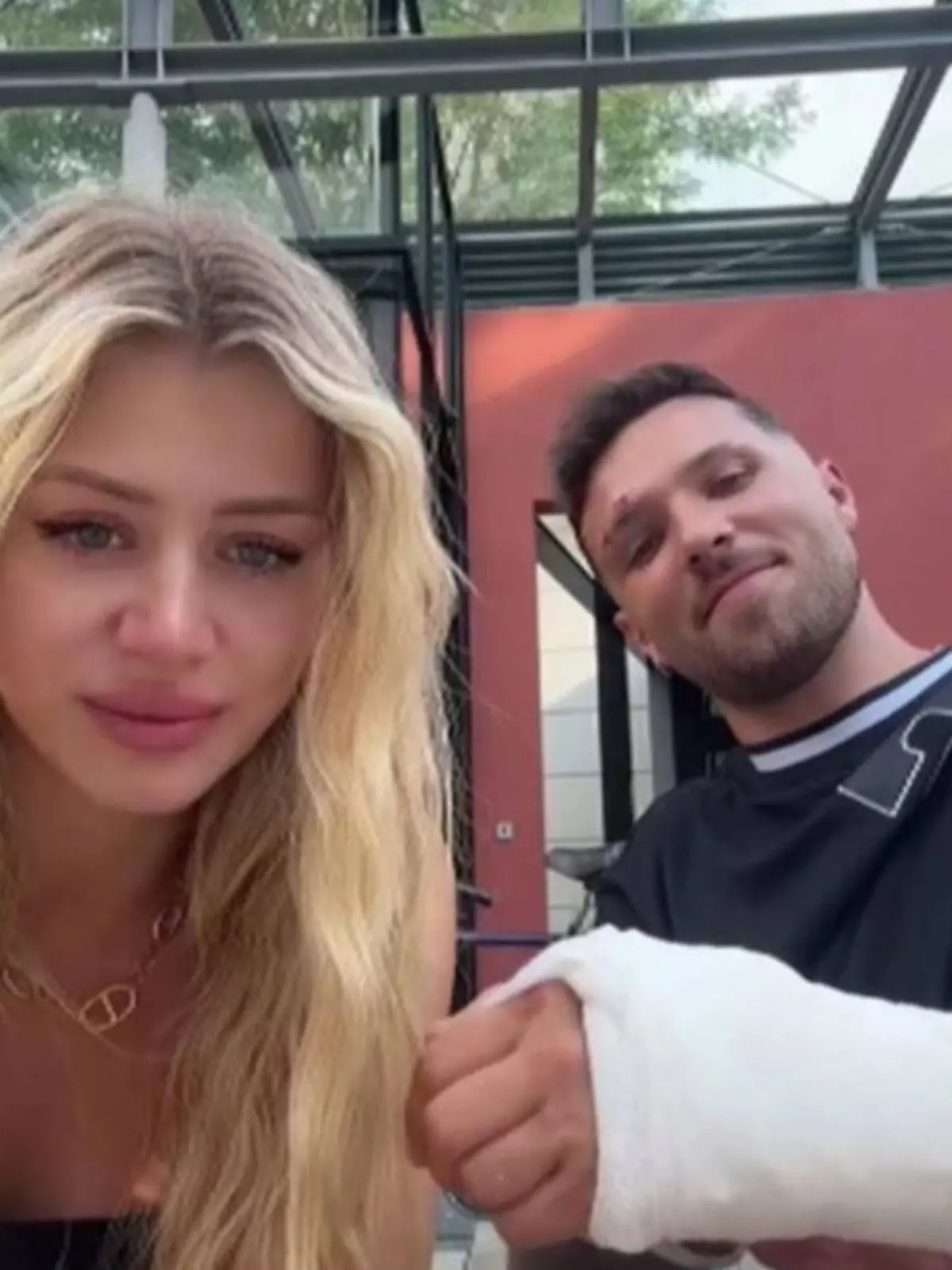 Chiara Antonella
 und ihr Freund Wladi schildern bei Instagram die Auswirkungen der Prügel-Attacke.