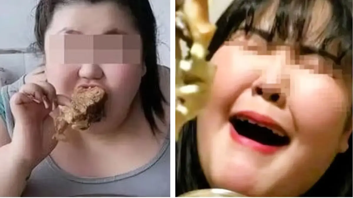 Pan Xiaoting während des Strems