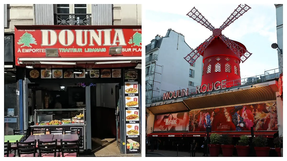 Die junge Frau aus Australien suchte in einem libanesischen Imbiss in der Nähe vom Moulin Rouge Zuflucht.