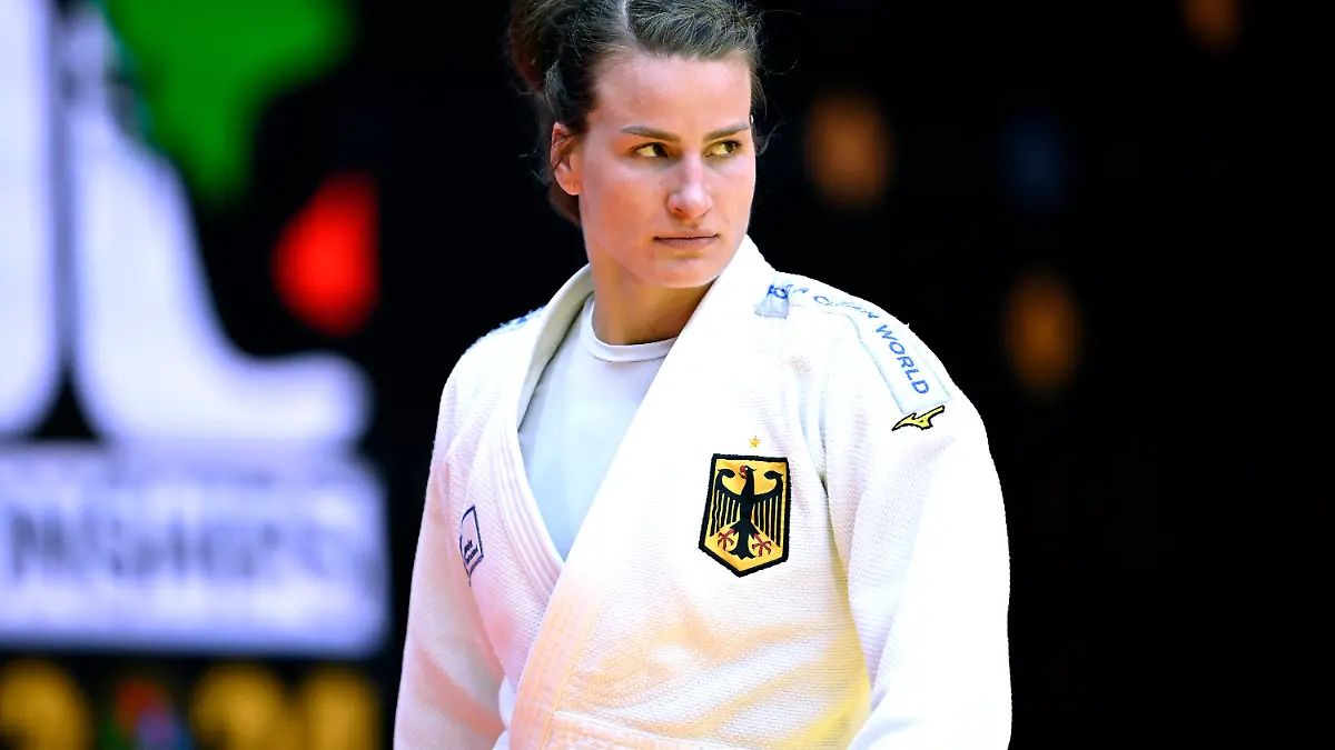 WAGNER Anna Maria Team GER 1.Platz Weltmeisterin Kampf um Gold gegen BELLANDI Alice ITA Judo Weltmeisterschaften 2024 in Abu Dhabi am 22.05.2024 in Abu Dhabi