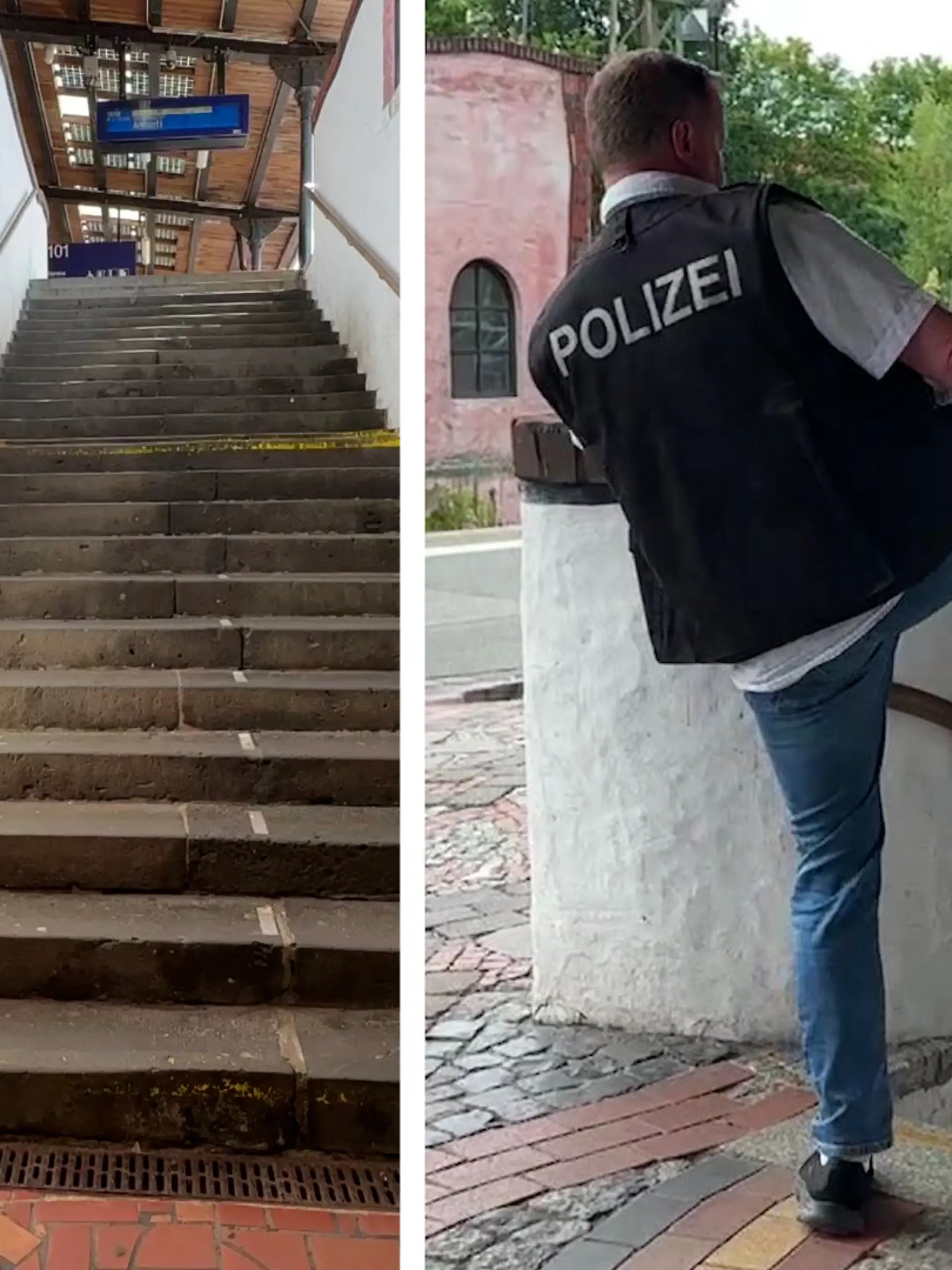 Bild zu: "18-Jähriger tritt Vater (55) Treppe herunter - tot"