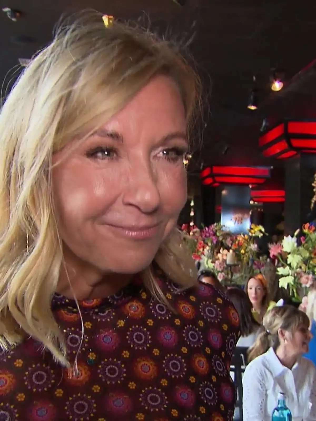 Andrea "Kiwi" Kiewel im RTL-Interview.
