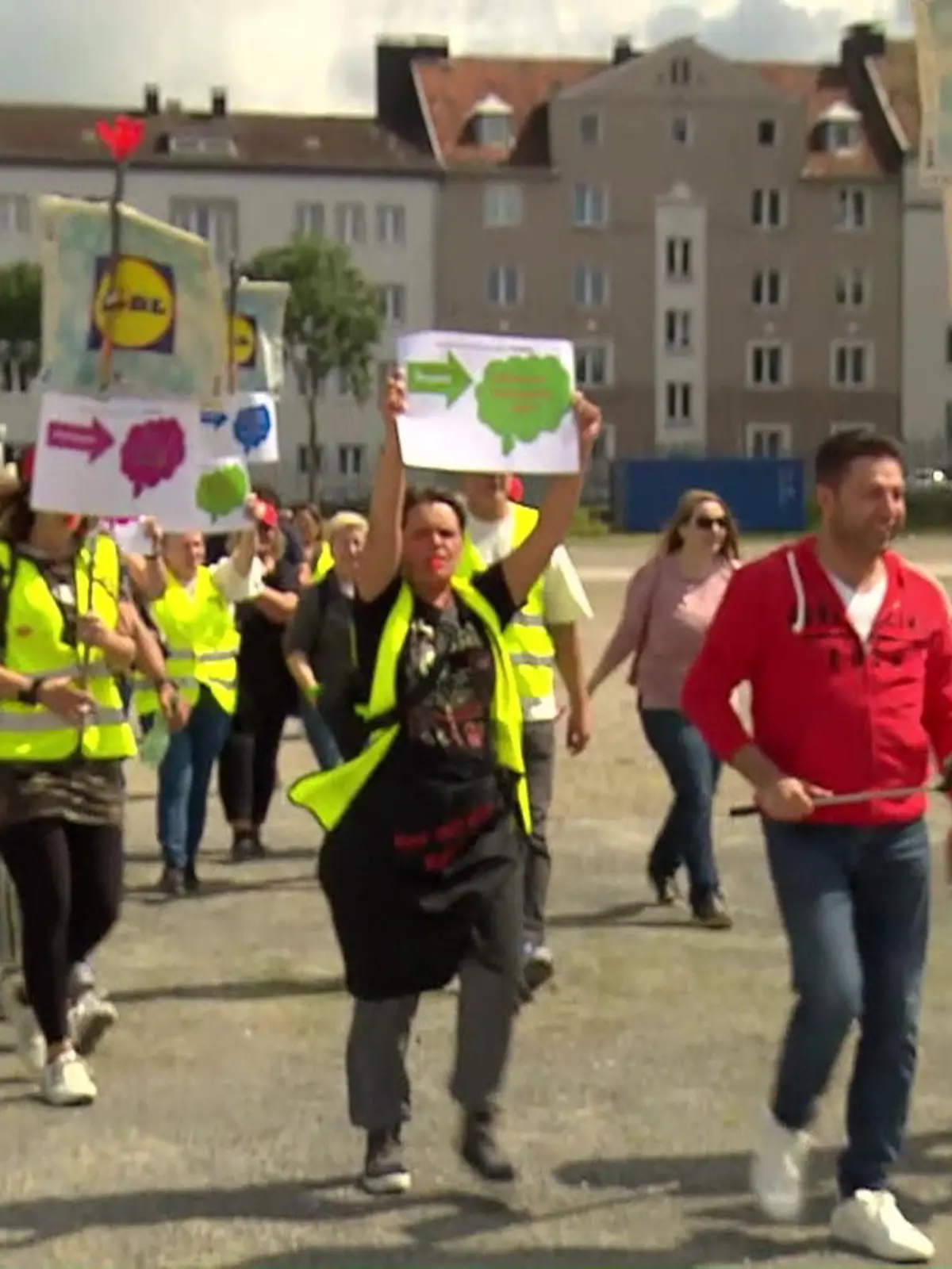 Bild zu: "Streik in der Süßwarenindustrie"