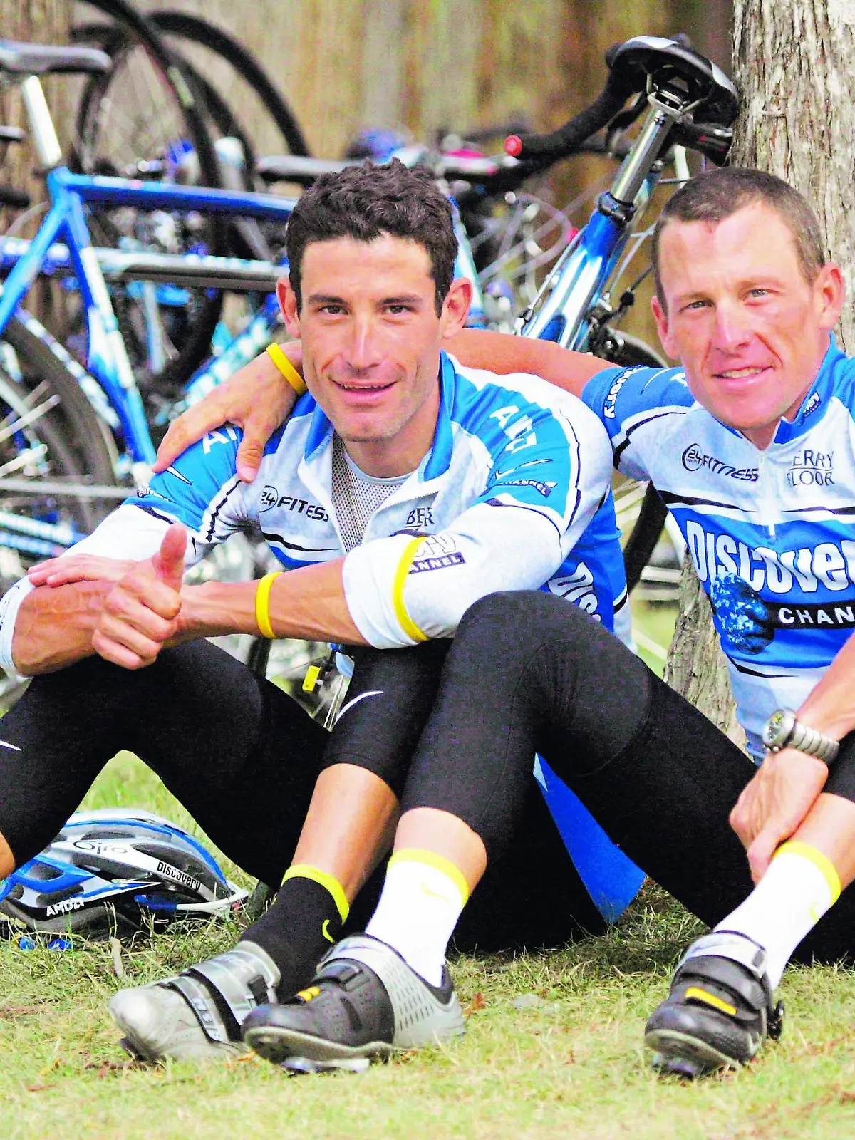 September 2, 2018 - (02/09/2018) Lance Armstrong (der.) sera la figura de la proxima edicion de la Ruta de los Conquistadores. El estadounidense viene con un peon de lujo como lo es George Hincapie. PROHIBIDO EL USO O REPRODUCCION EN COSTA RICA. Latino News - September 2, 2018  - ZUMAla2_ 20180902_zaa_la2_008 Copyright: xLaxNacionx