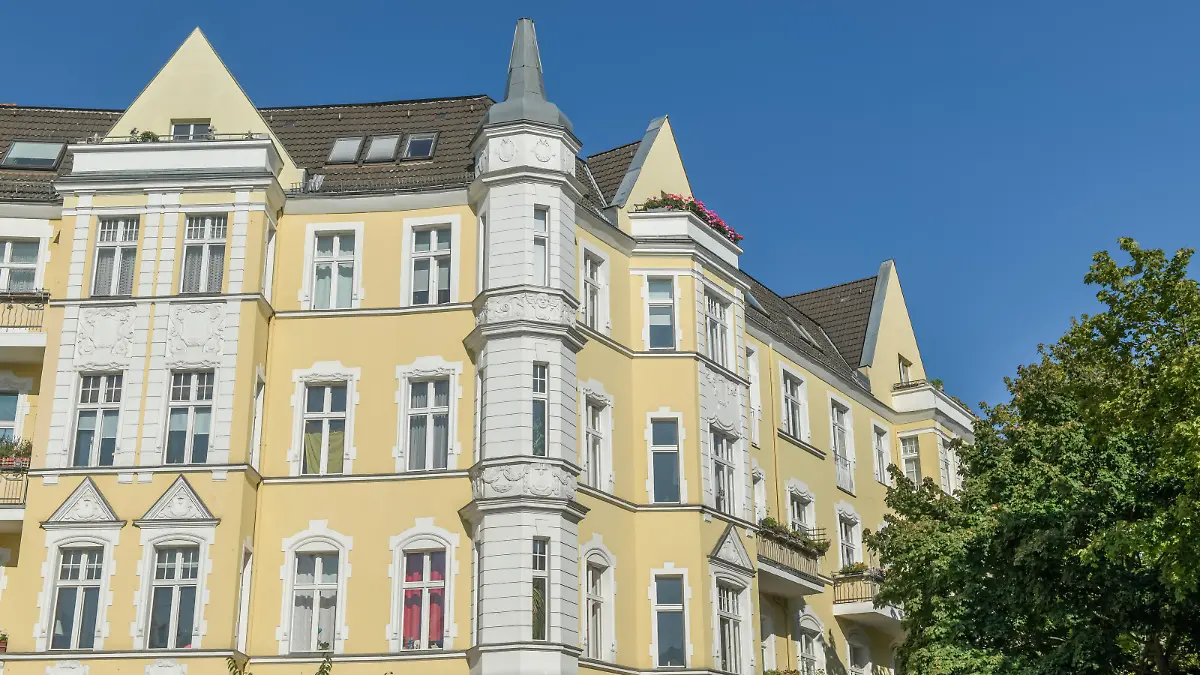 Altbauten, Schillerplatz, Wilmersdorf, Berlin, Deutschland