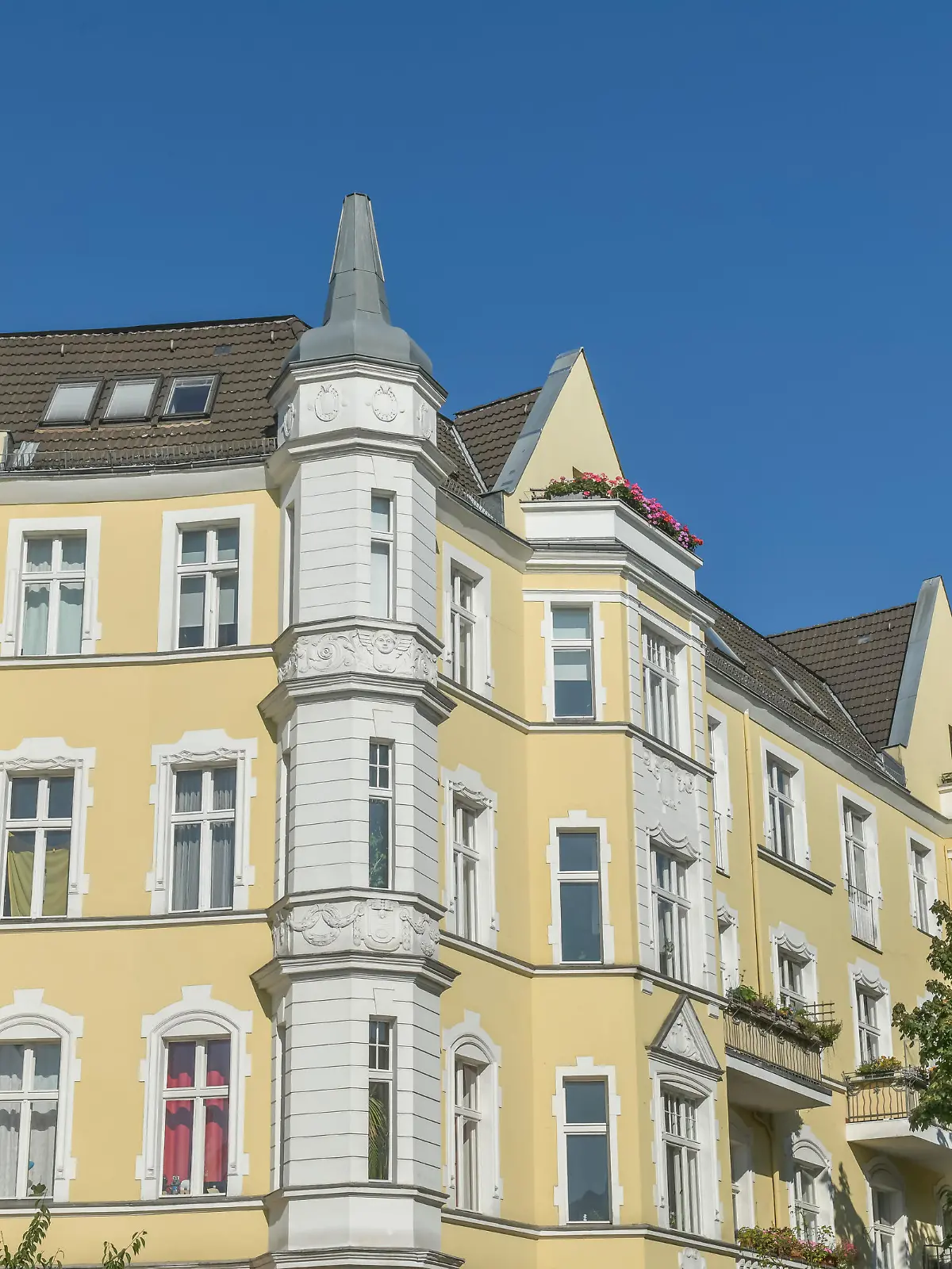 Altbauten, Schillerplatz, Wilmersdorf, Berlin, Deutschland