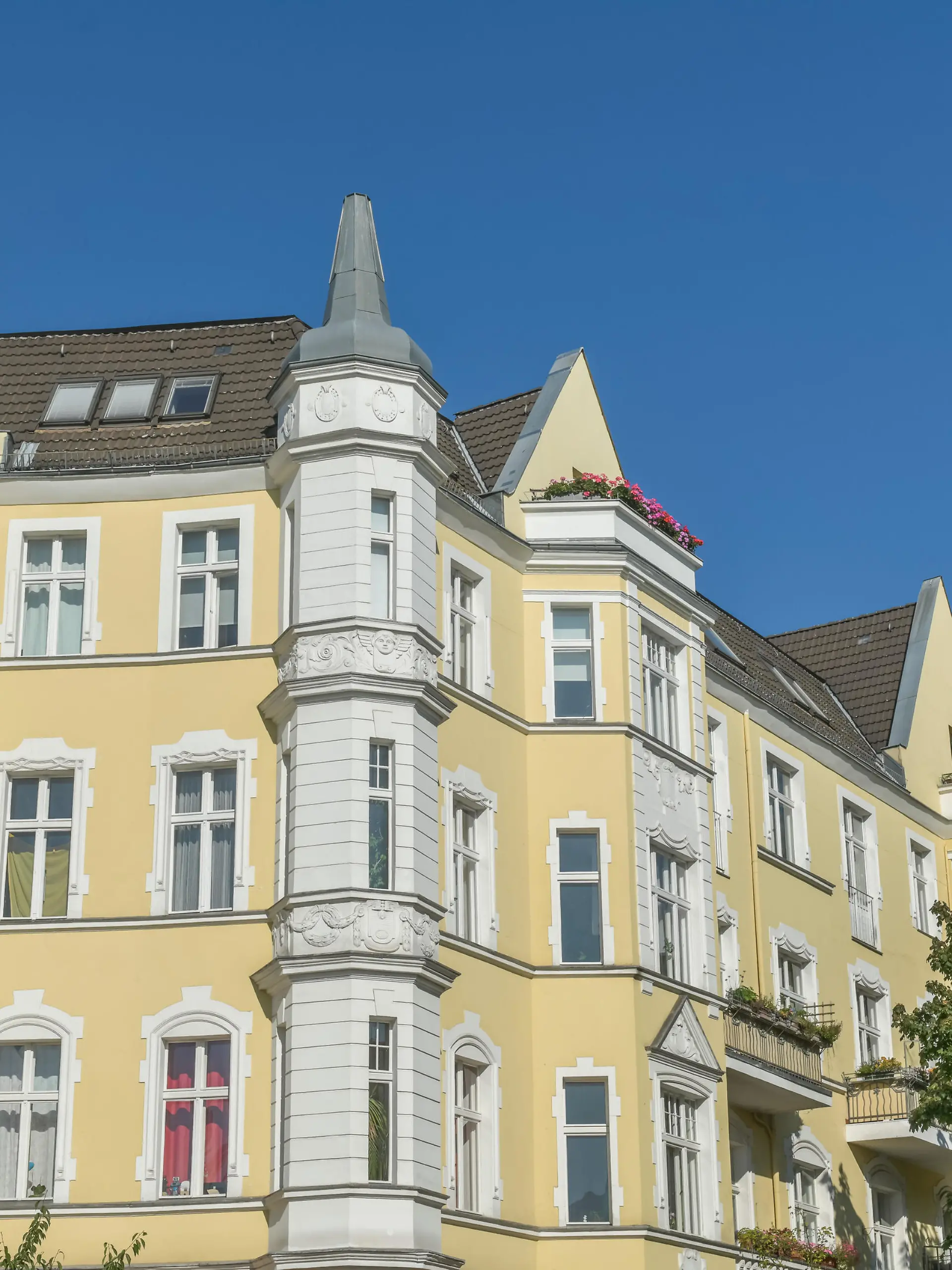 Altbauten, Schillerplatz, Wilmersdorf, Berlin, Deutschland