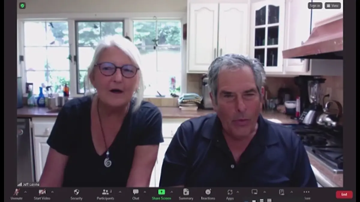 Cynthia (l.) und Jeff Levine