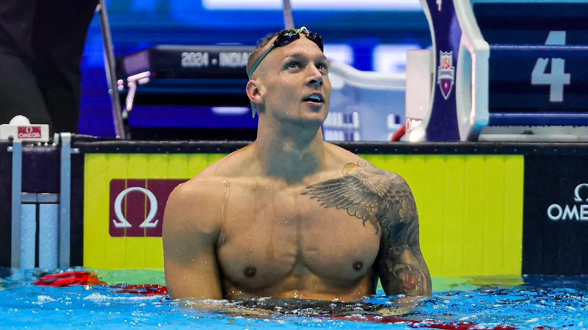 Caeleb Dressel ist im Februar 2024 erstmals Papa geworden.
