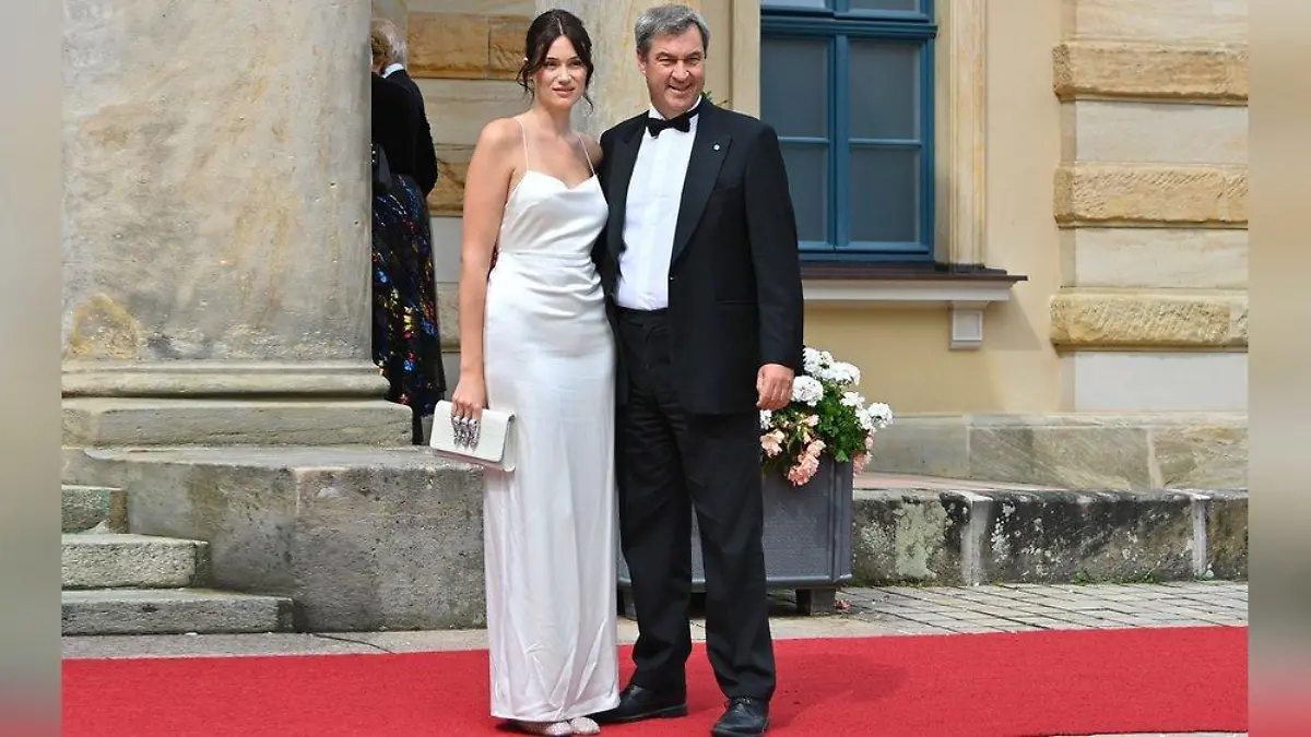 Markus Söder in Bayreuth: Auftritt mit seiner Tochter