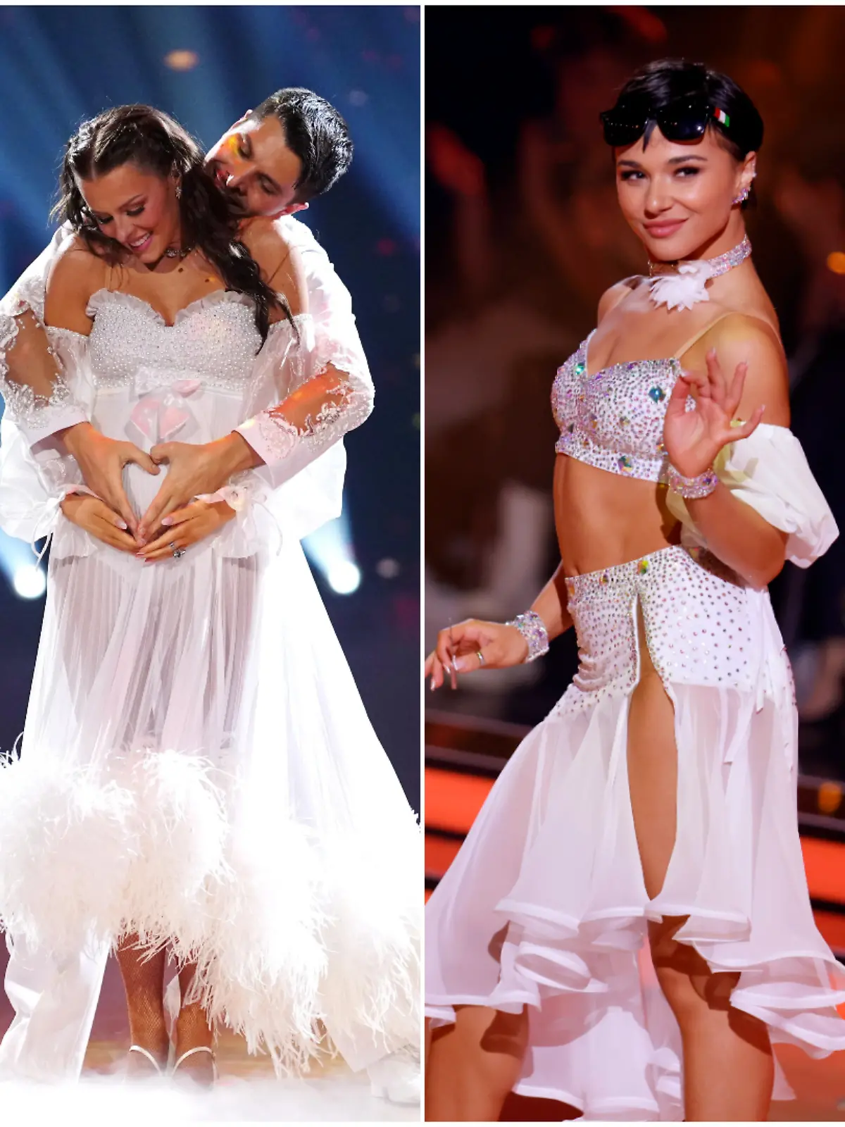 „Let’s Dance”-Profis Ekaterina Leonova, Patricija und Alexandru Ionel, Anastasia Stan und Valentin Lusin.