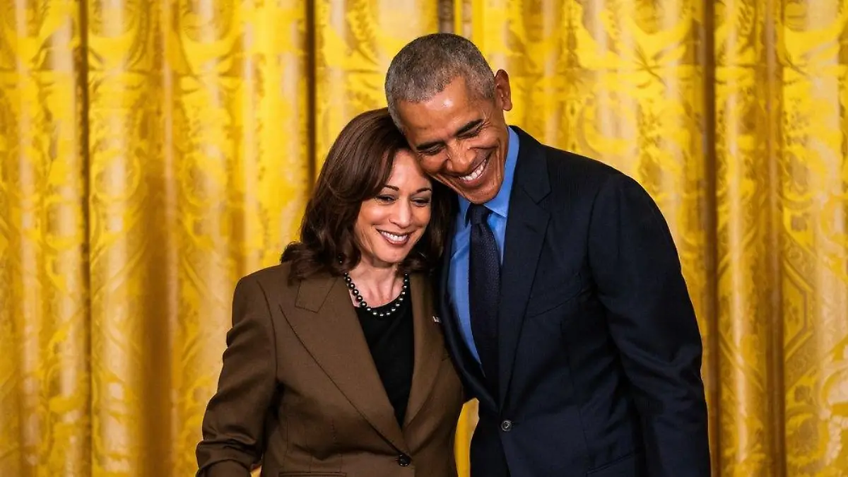 Nun also doch: Die Obamas stellen sich hinter Kamala Harris