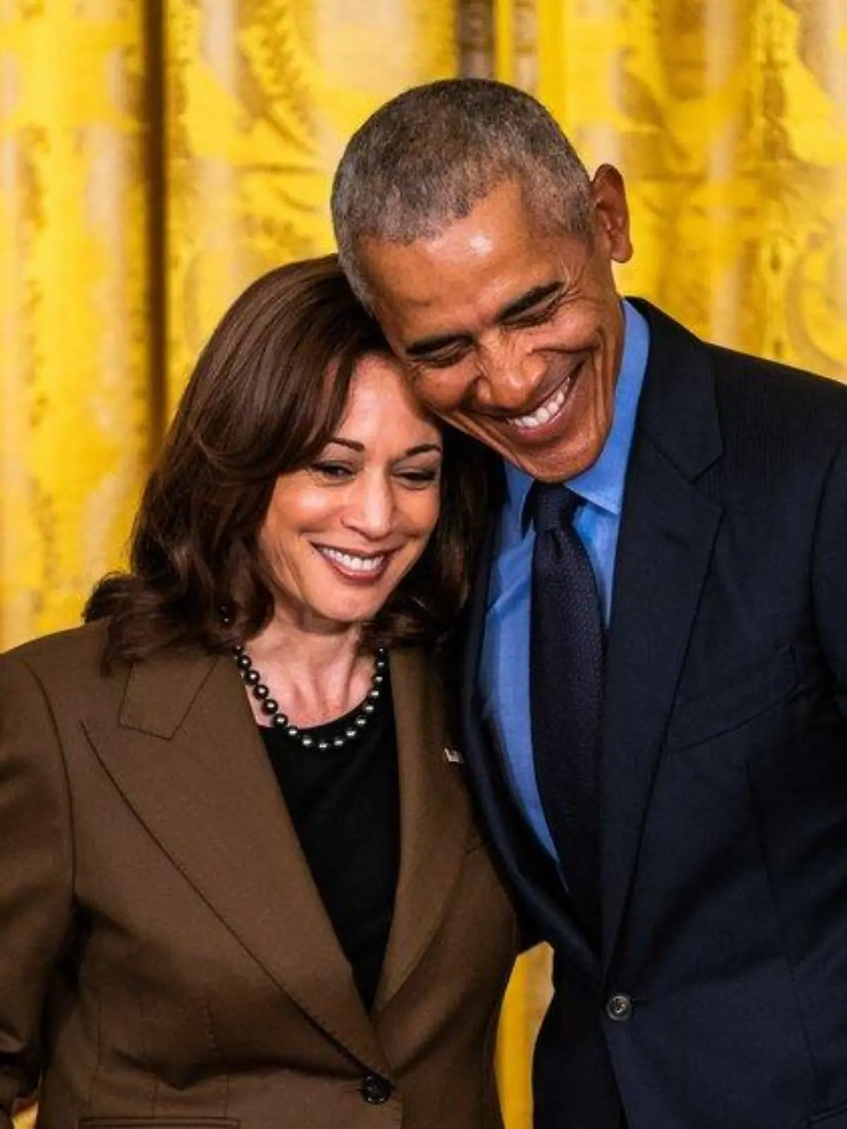 Nun also doch: Die Obamas stellen sich hinter Kamala Harris