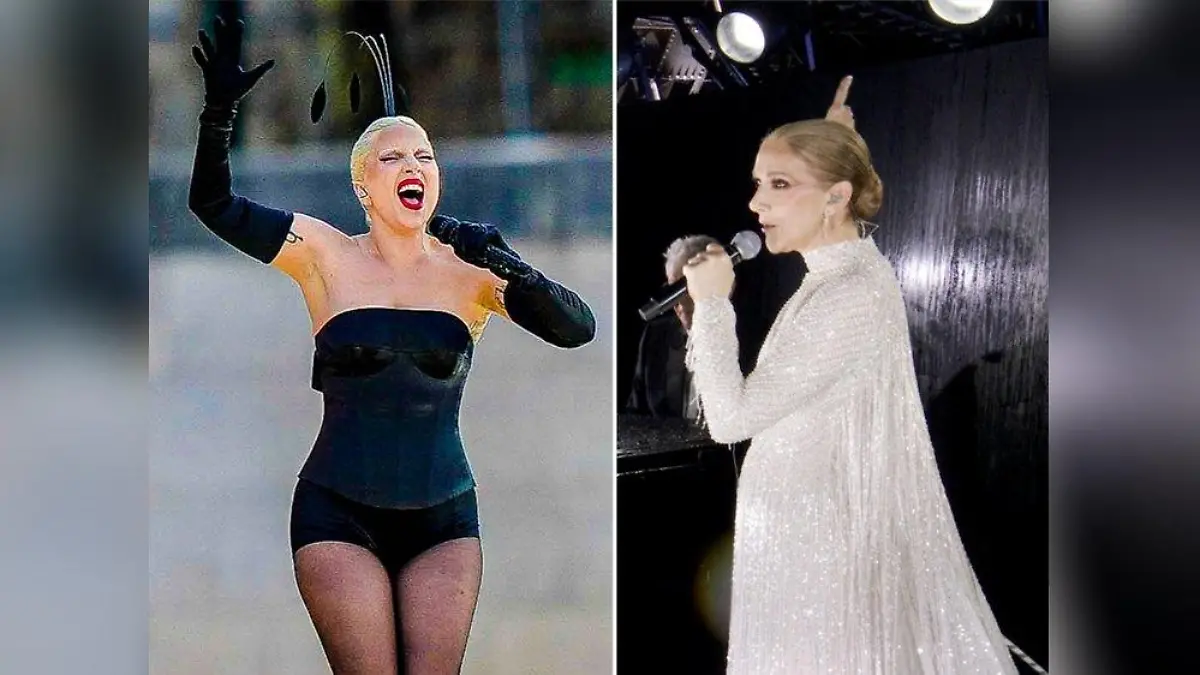 Olympia 2024: Lady Gaga und Céline Dion reagieren emotional