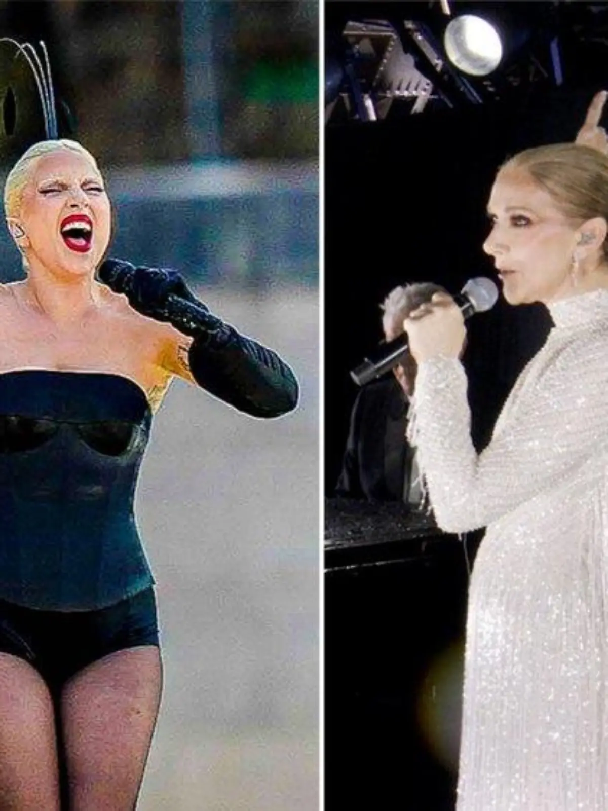 Olympia 2024: Lady Gaga und Céline Dion reagieren emotional