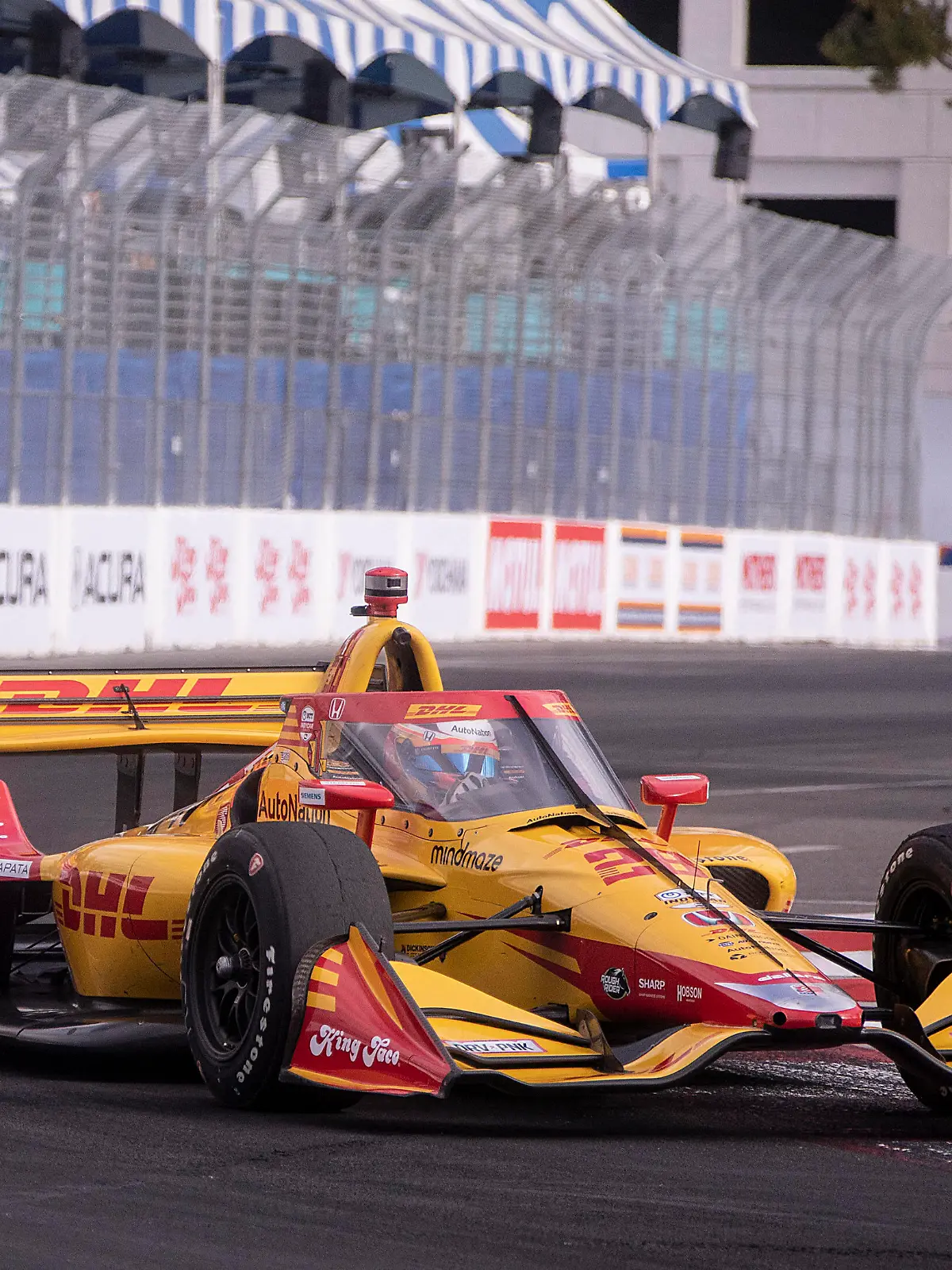 April 10, 2022, Long Beach, California, USA: NTT IndyCar, Indy Car, IRL, USA Series driver Romain Grosjean 28 of Andretti Autosport at the 47th Acura Grand Prix of Long Beach held on Sunday April 10, 2022 in Long Beach, California. ARIANA RUIZ/PI Long Beach USA - ZUMAp124 20220410_zaa_p124_004 Copyright: xArianaxRuizx 