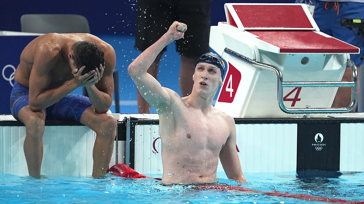 Lukas Märtens jubelt nach seinem Gold-Coup.
