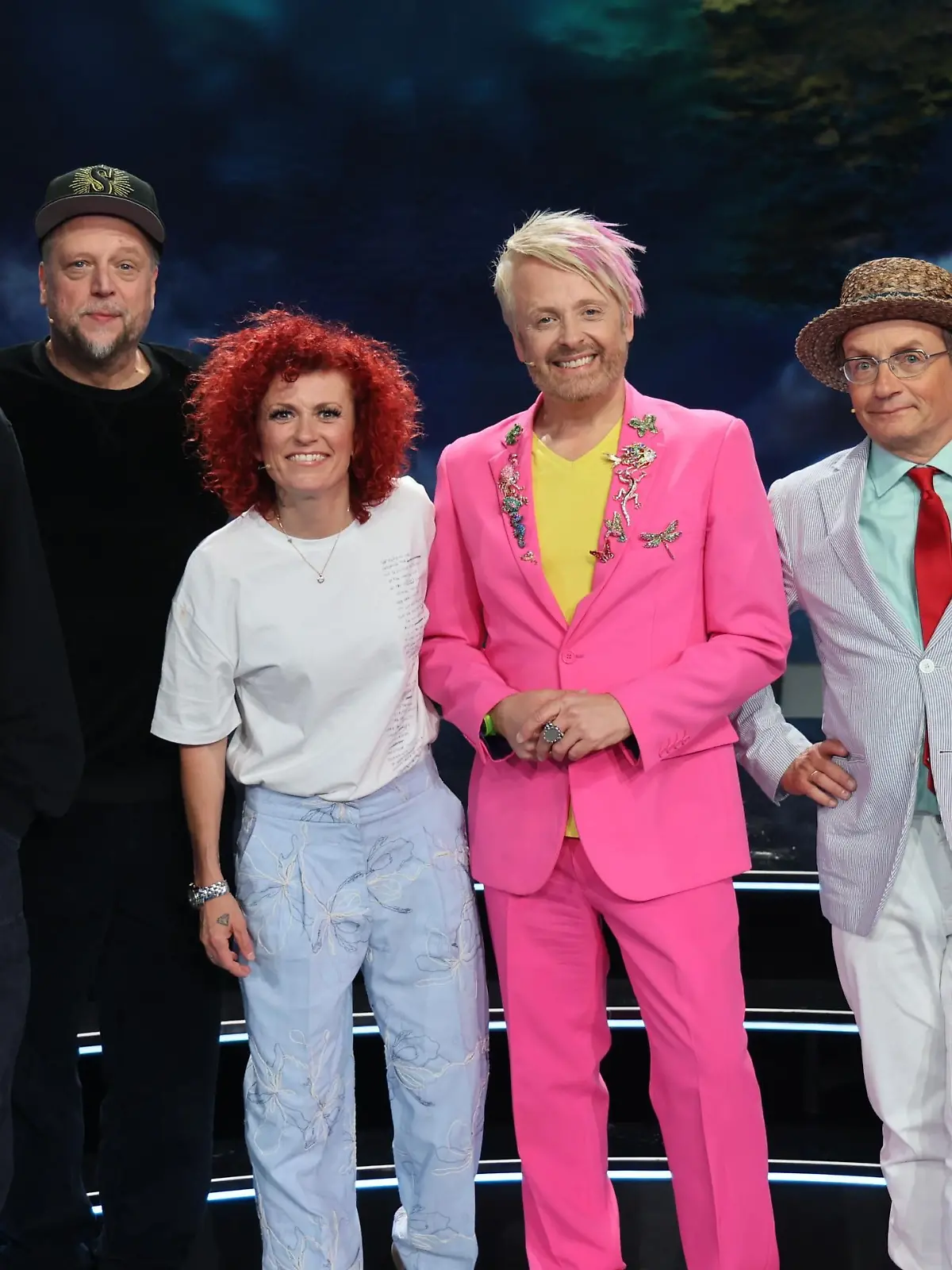V.l.: Michi Beck und Smudo, Lucy Diakovska und Ross Antony, Wigald Boning und Jana Ina Zarrella 