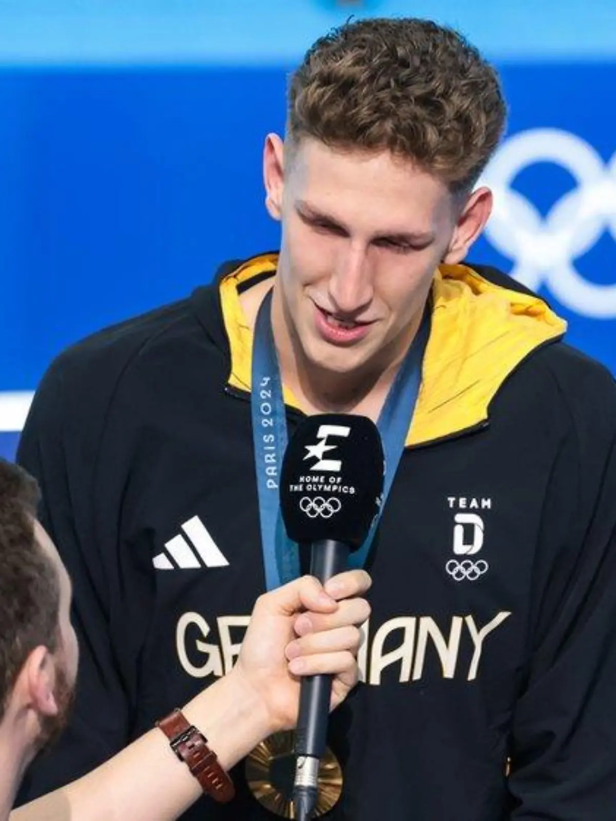 Gold für Lukas Märtens: Statt Party gab es das Bett