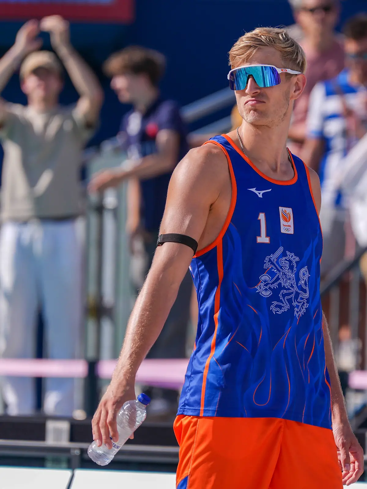 Steven van der Velde kurz vor seinem ersten Olympia-Auftritt.