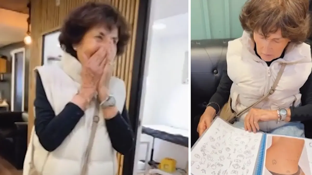 Mit diesem Motiv überrascht Oma Pili alle!