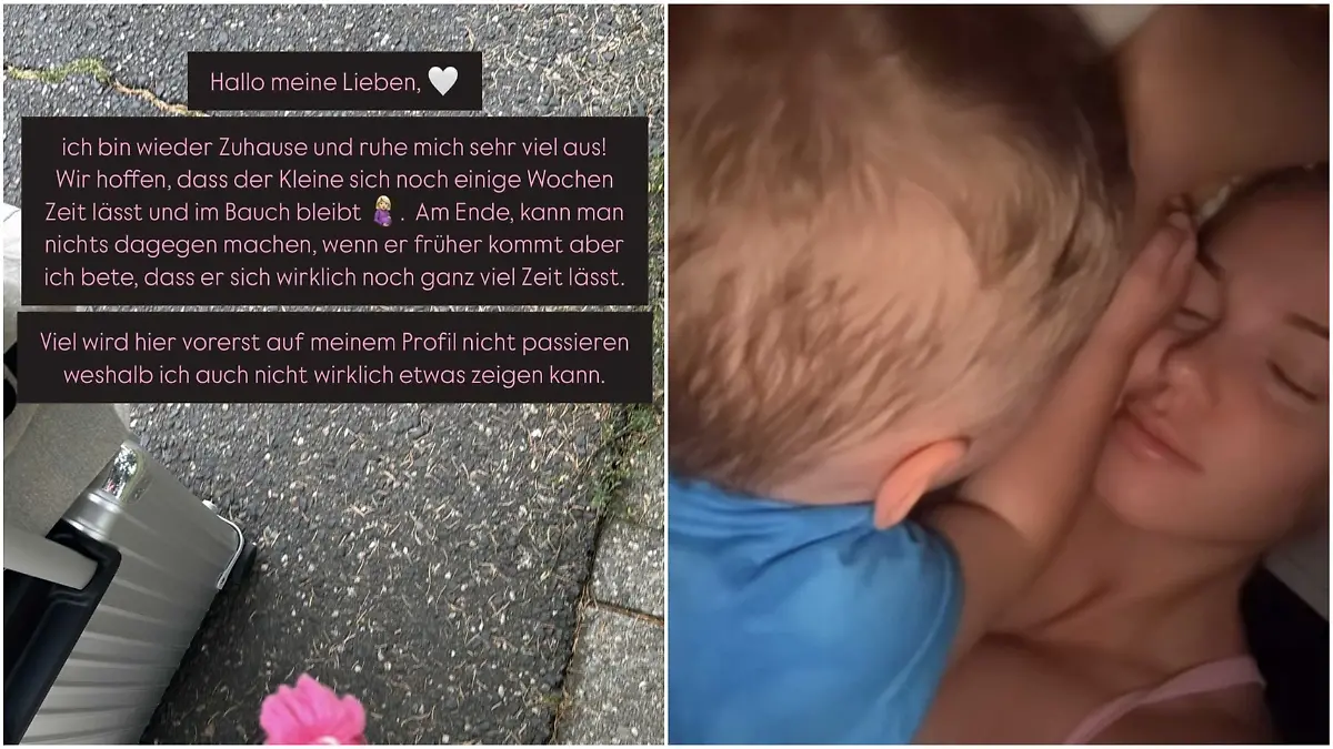 Gute Nachrichten: Laura Maria Rypa durfte das Krankenhaus wieder verlassen